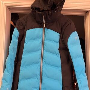 Sunice Amber Black and Blue Hooded Jacket